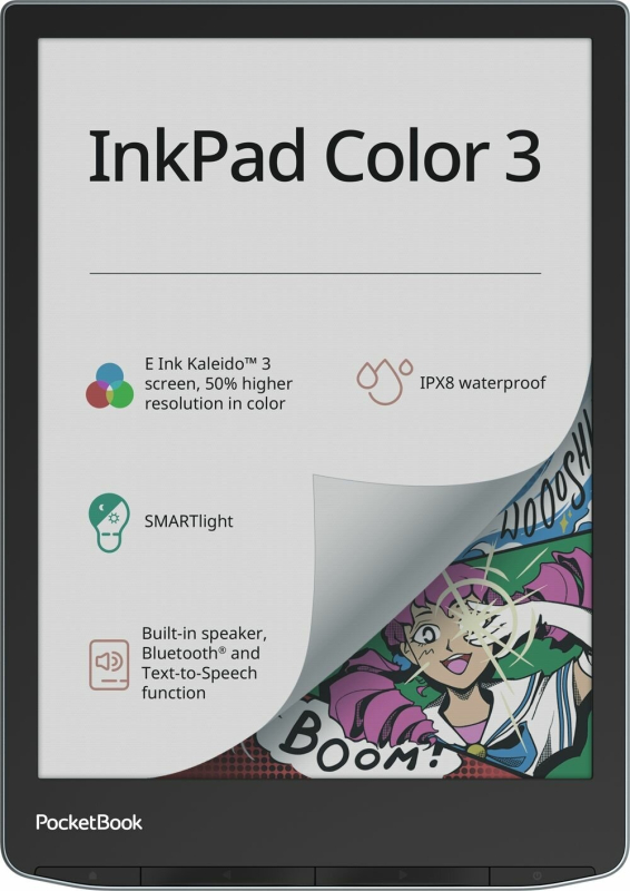 Электронная книга PocketBook 743K3 серый (PB743K3-1-WW)